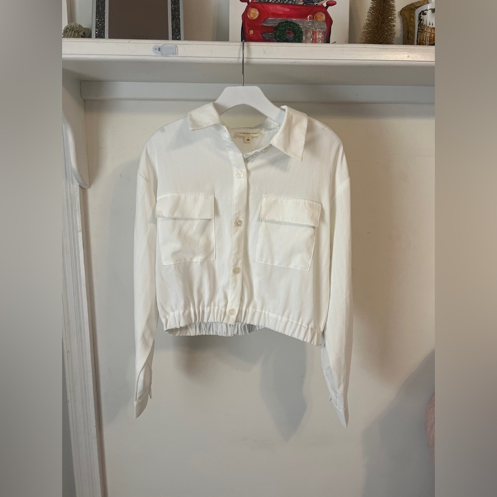 FINAL PRICE NWT Sunburst Kiss Utility Blouse